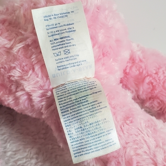 BUILD A Bear Workshop Pink Cuddles Teddy Bear - Picture 13 of 13